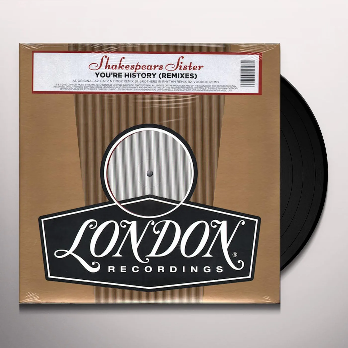 Shakespears Sister YOU'RE HISTORY REMIXES Vinyl Record