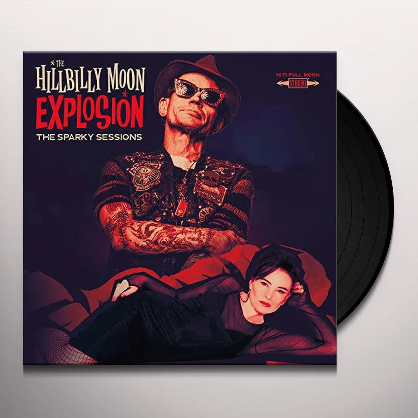 The Hillbilly Moon Explosion SPARKY SESSIONS Vinyl Record