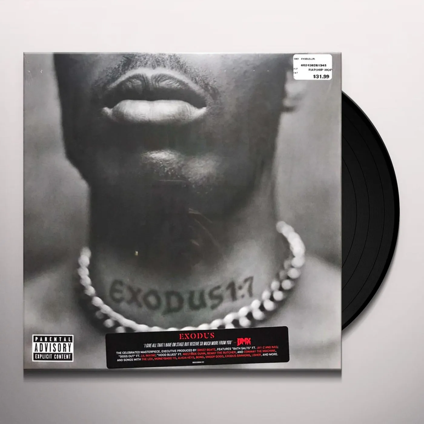 DMX EXODUS (X) Vinyl Record