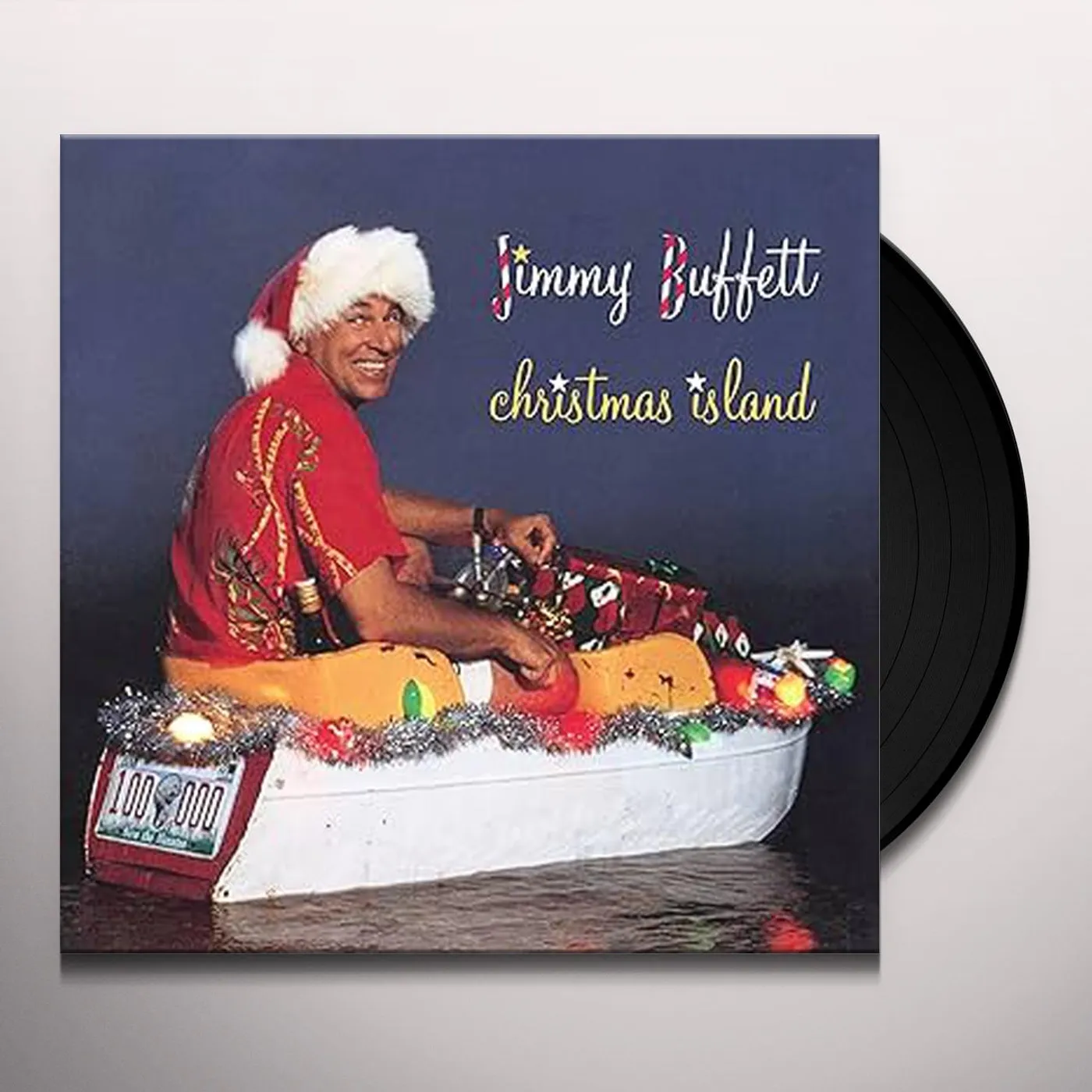 Jimmy Buffett CHRISTMAS ISLAND Vinyl Record