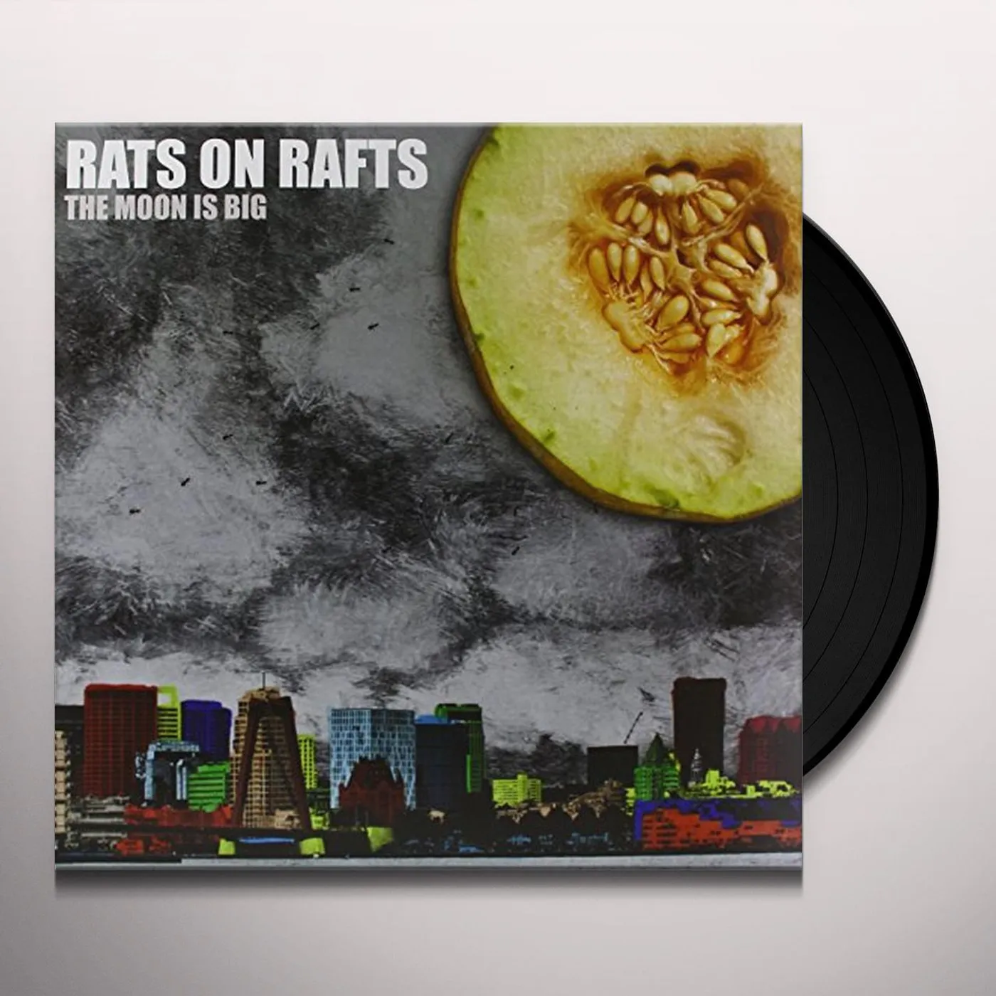 Rats On Rafts MOON IS BIG Vinyl Record