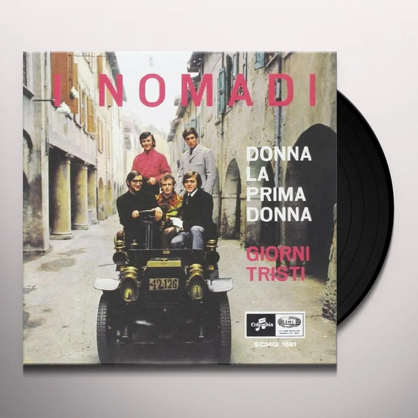 Nomadi DONNA LA PRIMA DONNA/GIORNI TRISTI Vinyl Record