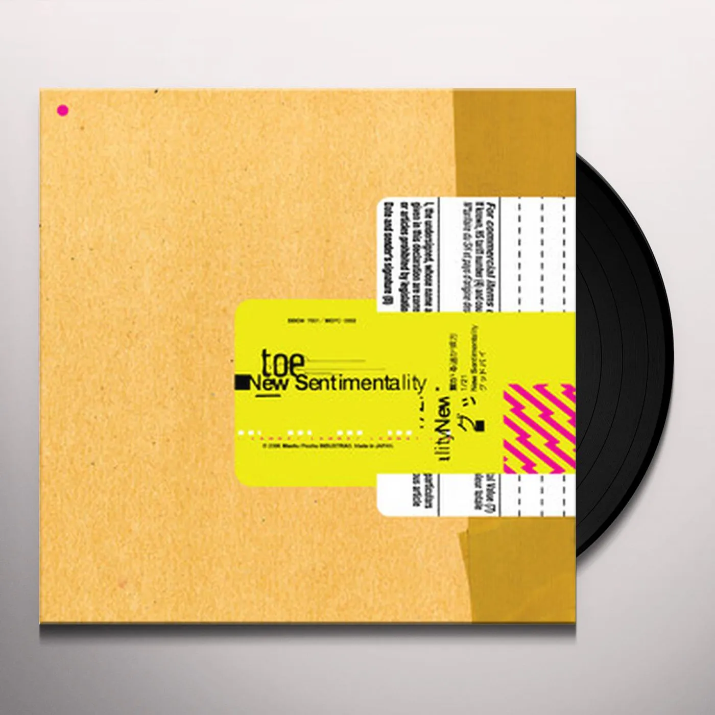 toe New Sentimentality Vinyl Record