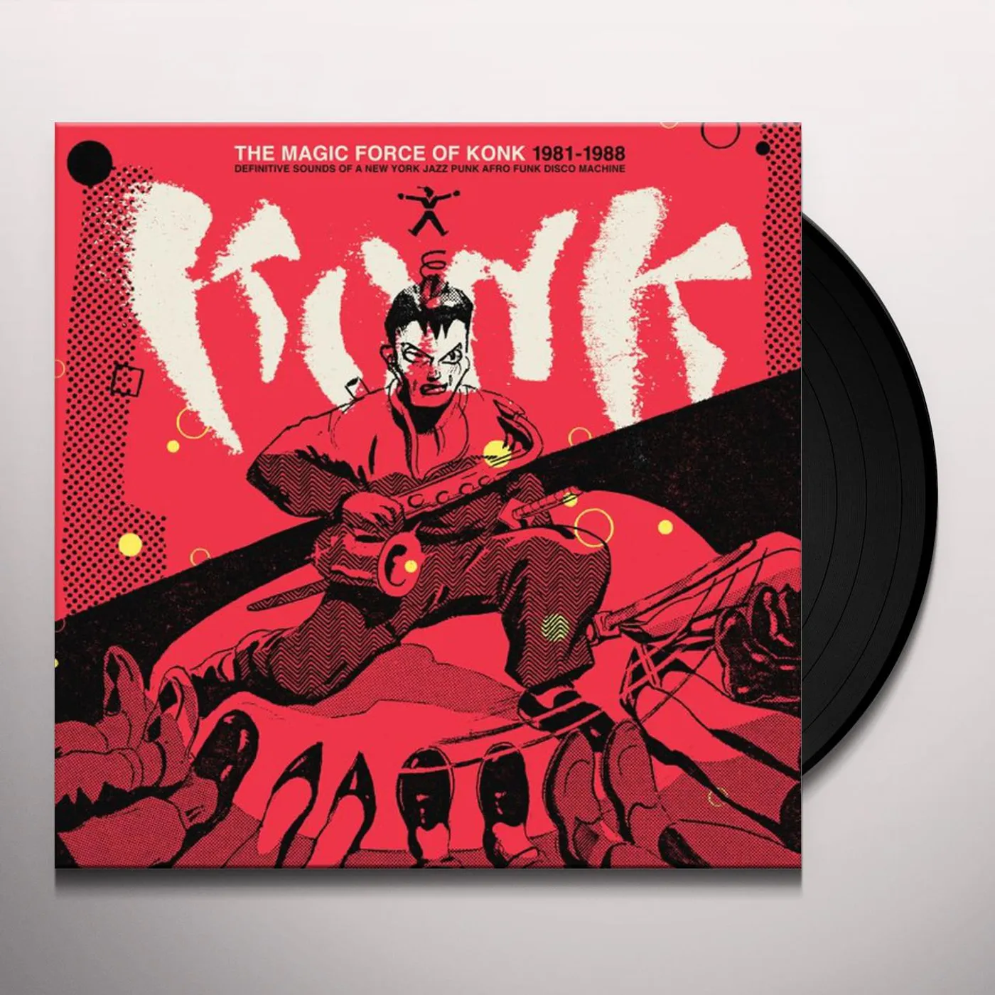 MAGIC FORCE OF KONK 1981-1988 (3LP/140G/DIFFERENT COLOR VINYL/DL CODE) Vinyl Record