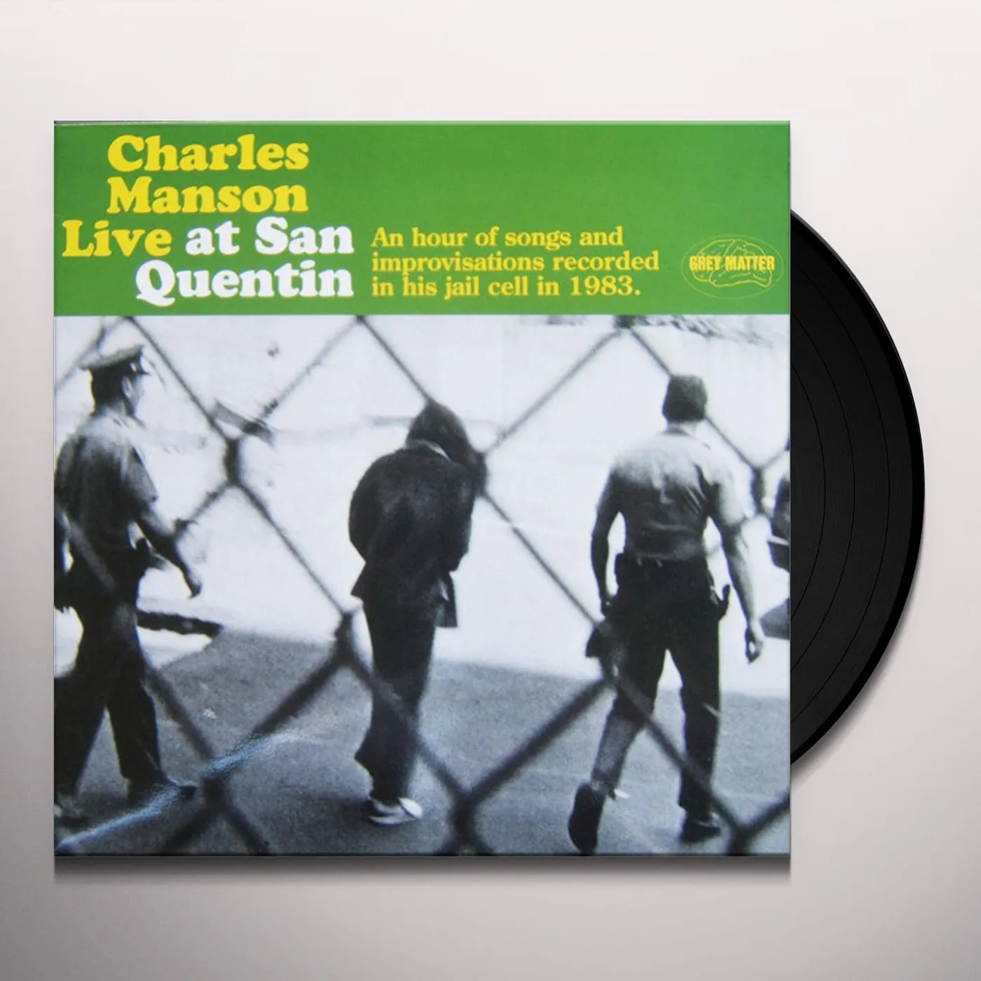 Charles Manson LIVE AT SAN QUENTIN Vinyl Record