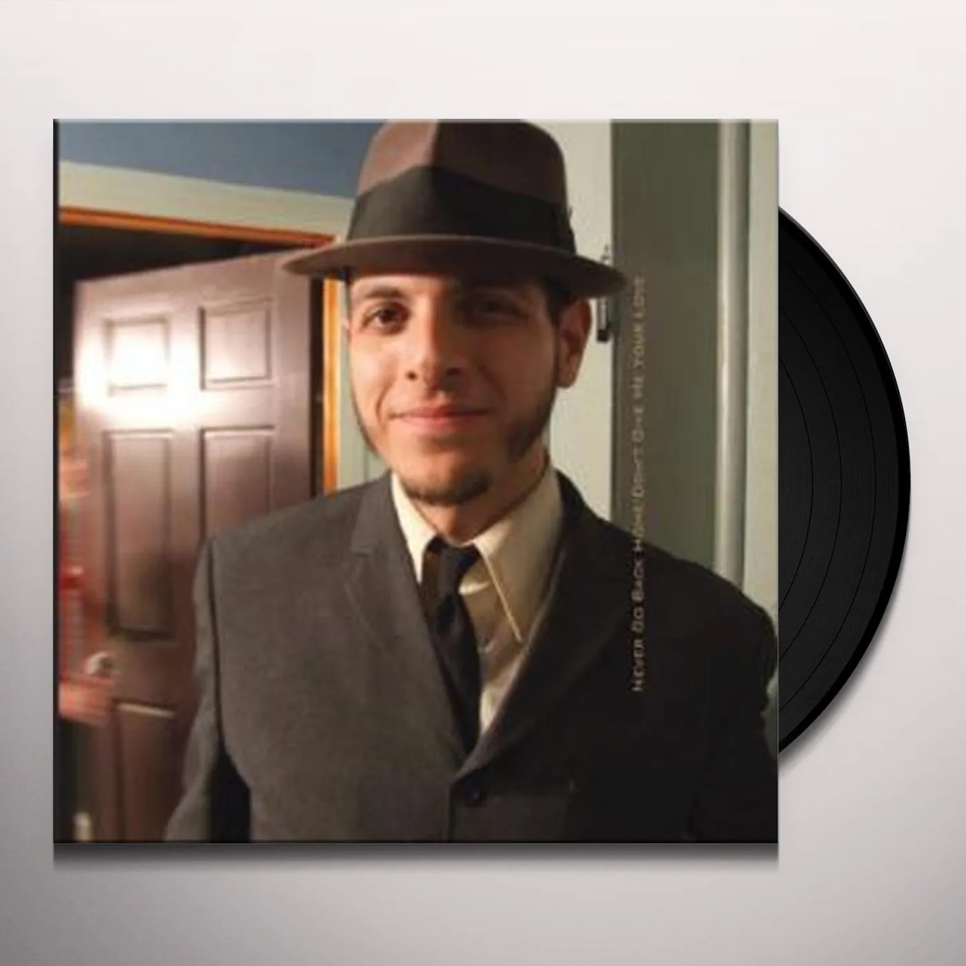 Vic Ruggiero NEVER GO BACK HOME Vinyl Record