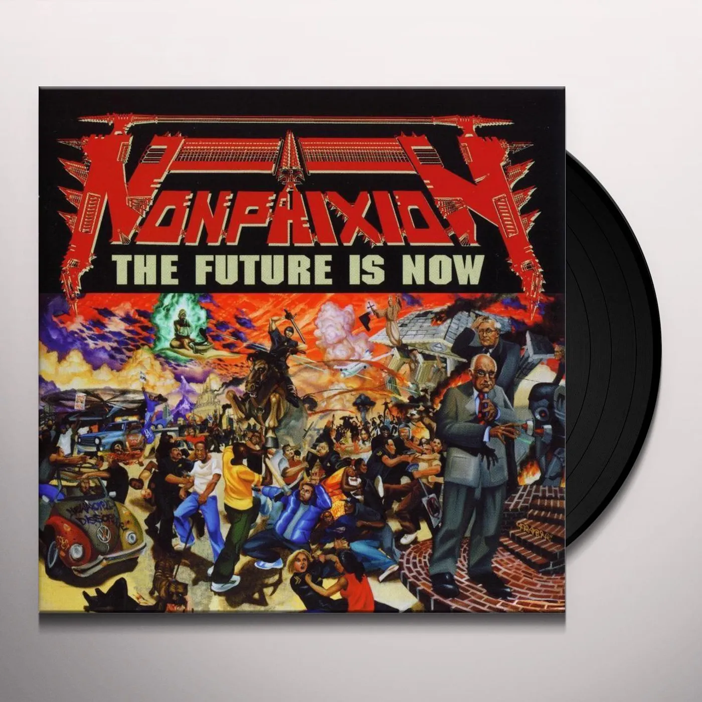 Non Phixion FUTURE IS NOW (WB) (WSV) Vinyl Record - Poster