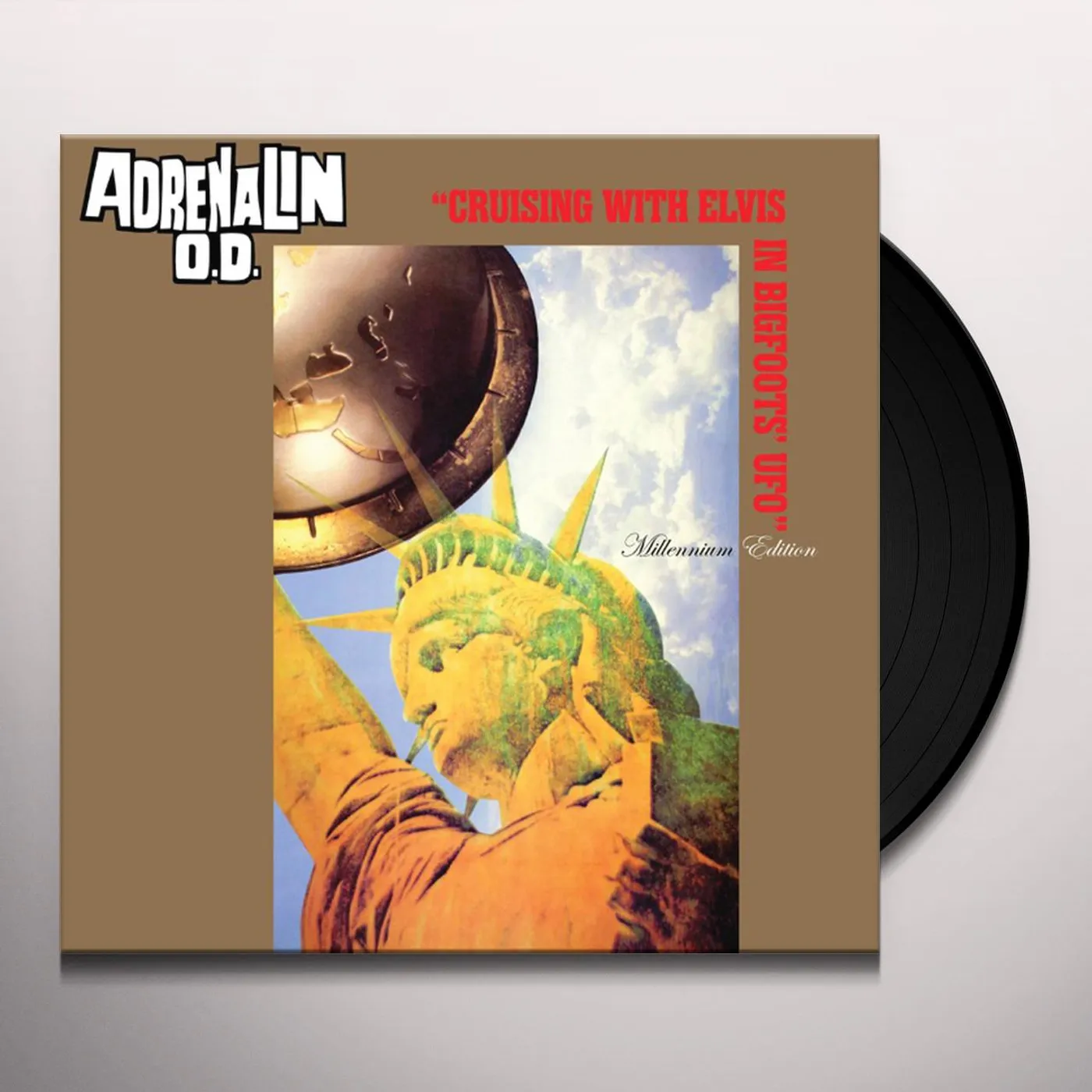 Adrenalin O.D. Cruising With Elvis In Bigfoot's U.F.O. Vinyl Record