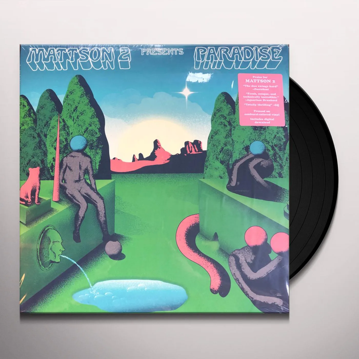 The Mattson 2 PARADISE (SEA CLIFF COLORED VINYL) Vinyl Record