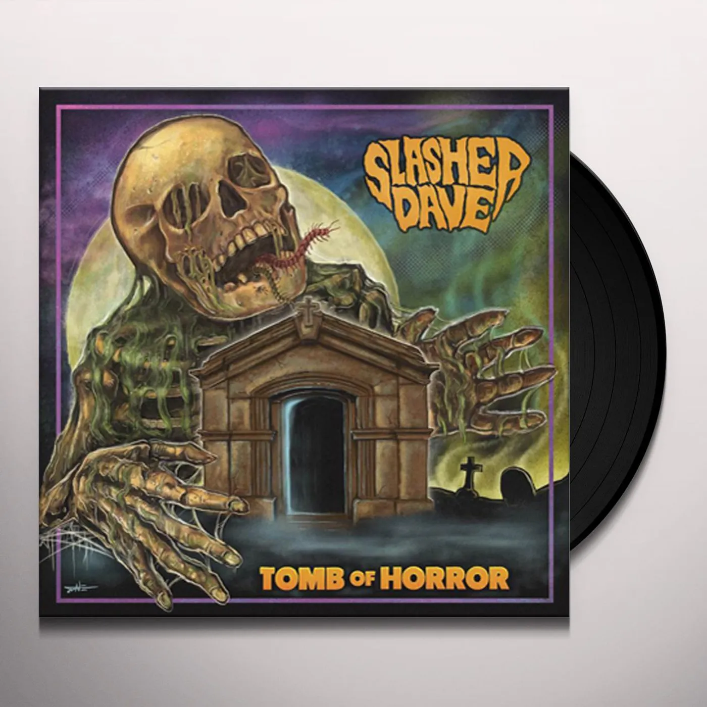 Slasher Dave TOMB OF HORROW Vinyl Record
