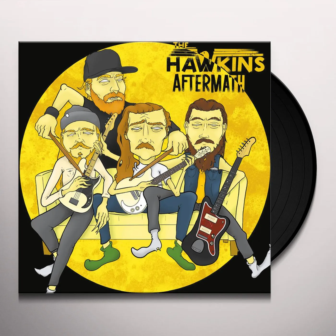 The Hawkins AFTERMATH (BLUE VINYL) Vinyl Record