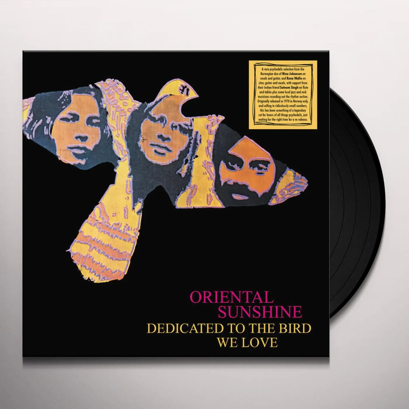 Oriental Sunshine DEDICATED TO THE BIRD WE LOVE Vinyl Record