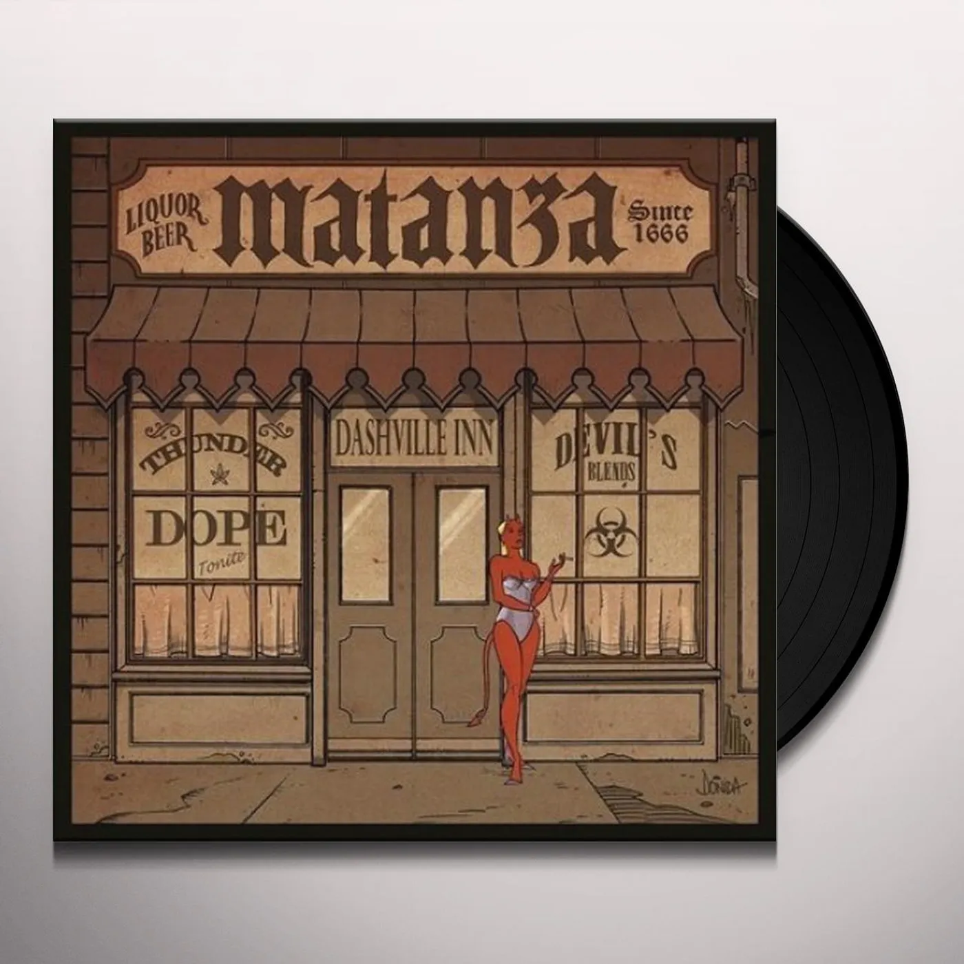 Matanza ASSIM COMECA A BEBEDEIRA Vinyl Record