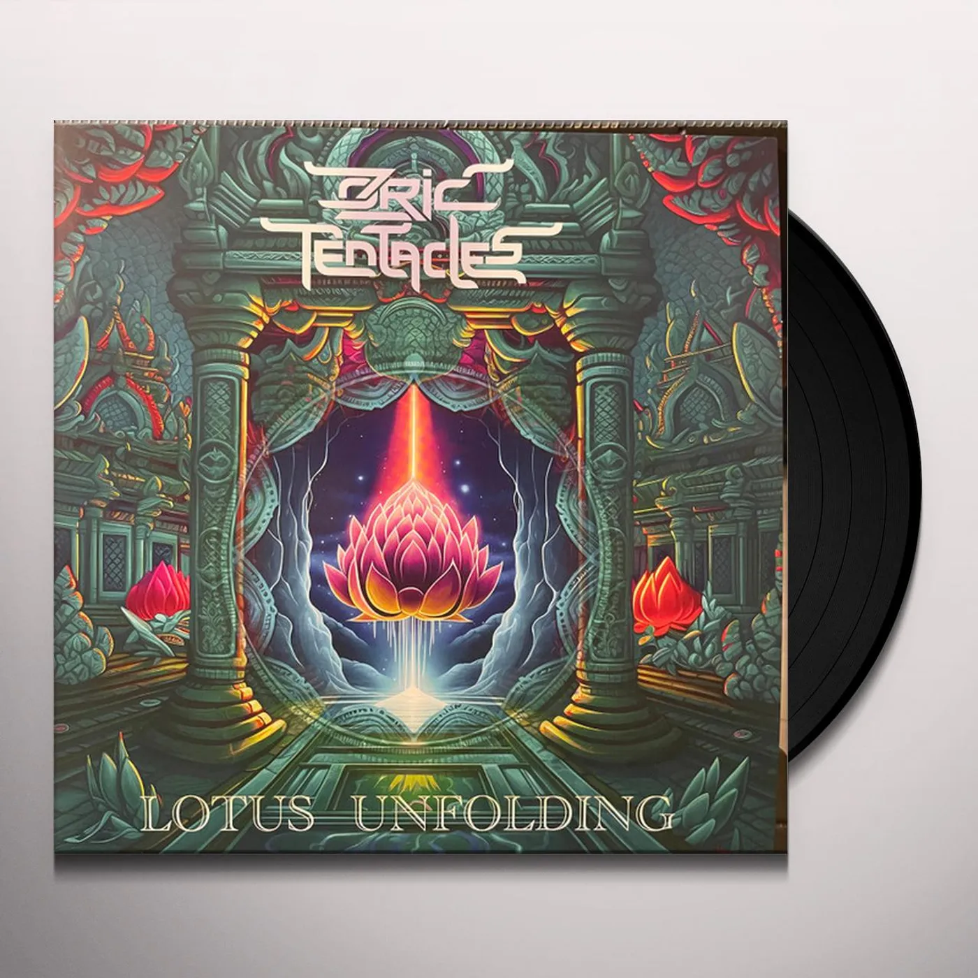 Ozric Tentacles LOTUS UNFOLDING Vinyl Record