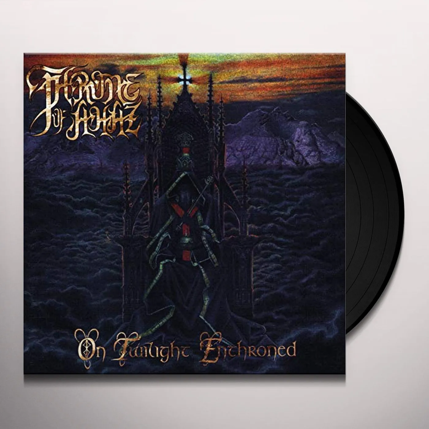 Throne Of Ahaz On Twilight Enthroned Vinyl Record