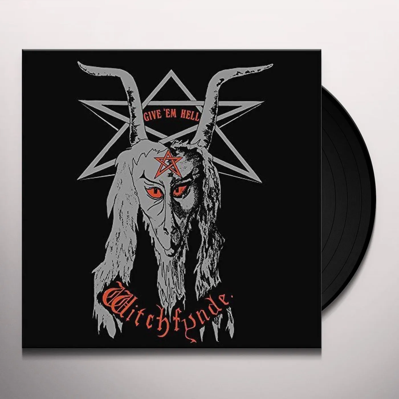 Witchfynde GIVE EM HELL Vinyl Record
