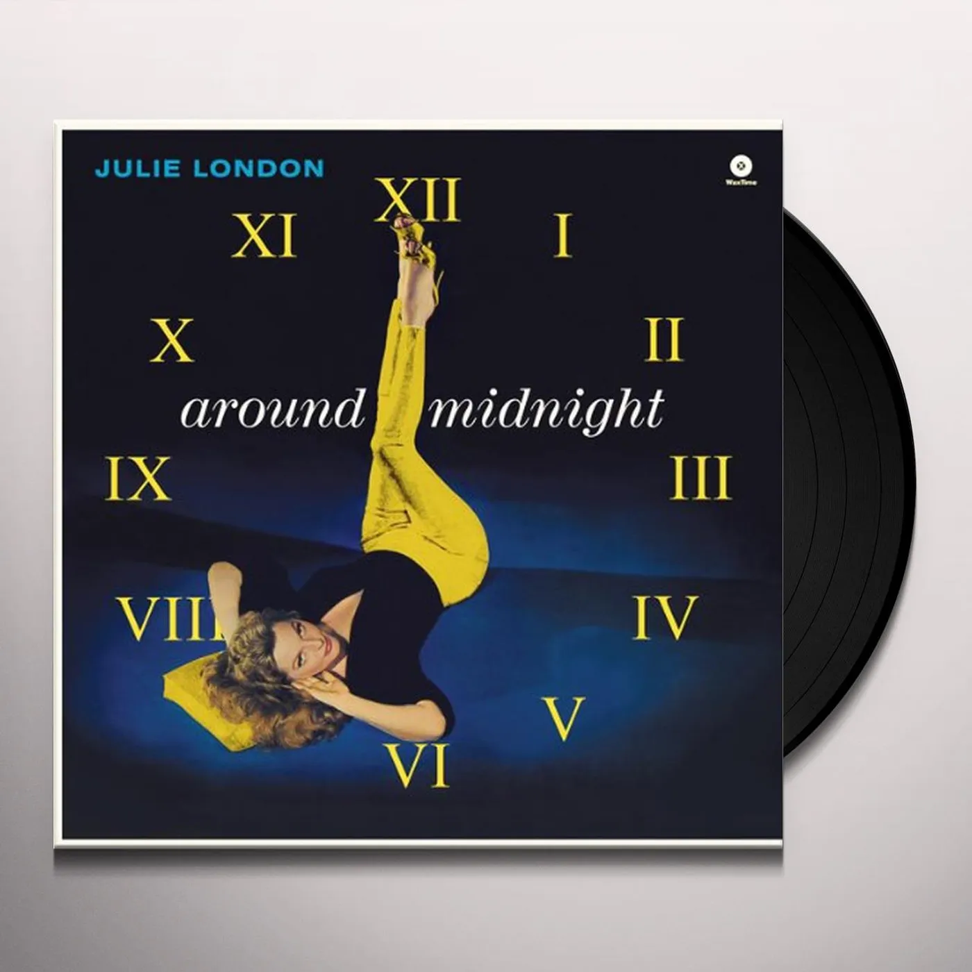 Julie London AROUND MIDNIGHT (BONUS TRACK) Vinyl Record - 180 Gram Pressing