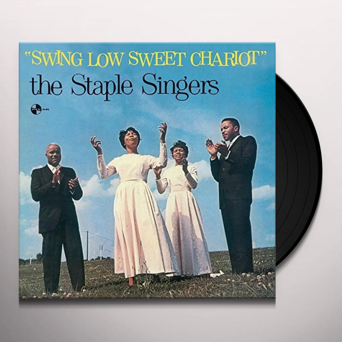 The Staple Singers SWING LOW SWEET CHARIOT + 2 BONUS TRACKS Vinyl Record