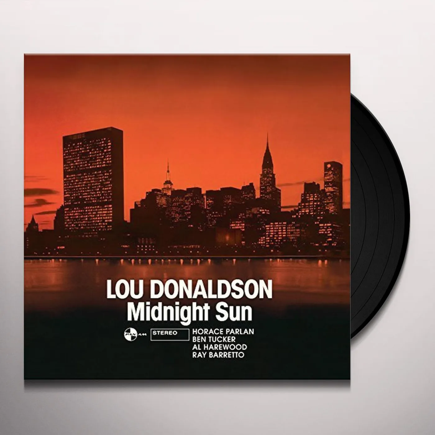Lou Donaldson MIDNIGHT SUN + 1 BONUS TRACK Vinyl Record