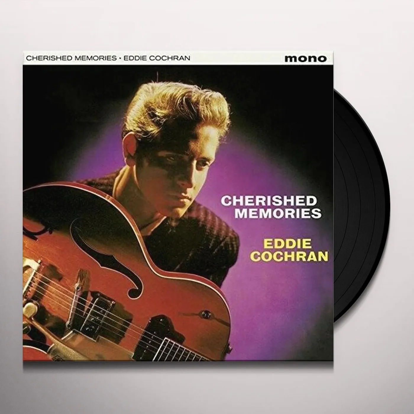 Eddie Cochran CHERISHED MEMORIES + 4 BONUS TRACKS Vinyl Record