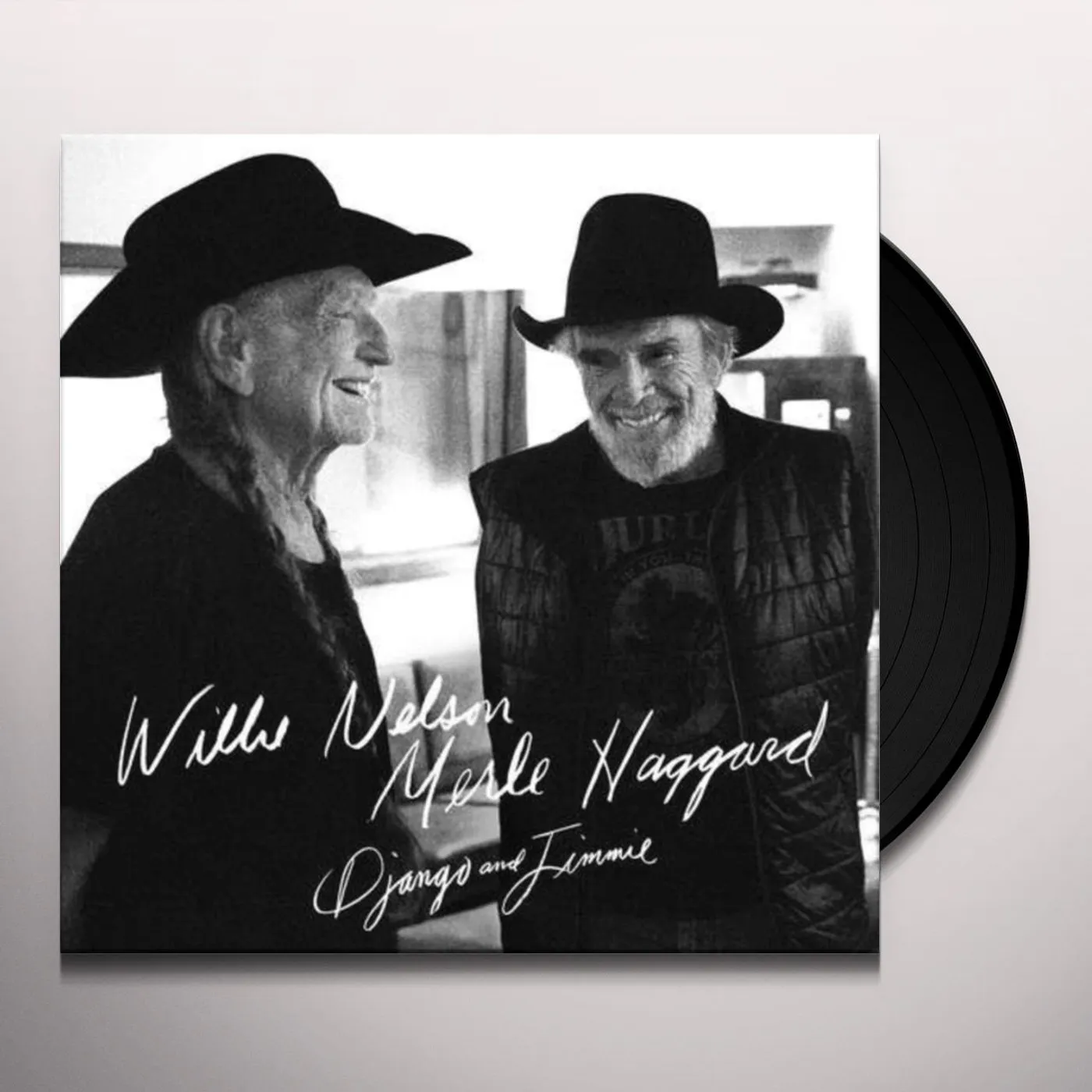 Willie Nelson & Waylon Jennings Django And Jimmie Vinyl Record