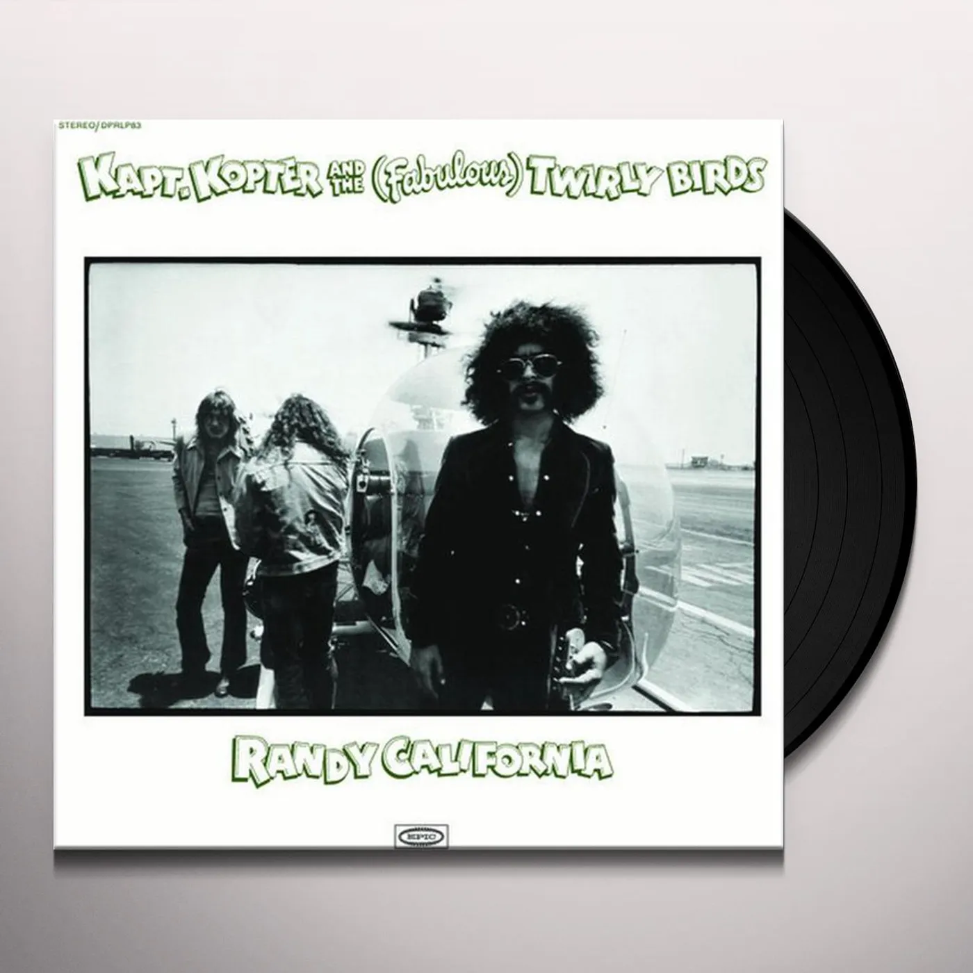 Randy California KAPT. KOPTER & THE (FABULOUS) TWIRLYBIRDS (180G/TRANSPARENT & BLACK SWIRLED VINYL) Vinyl Record