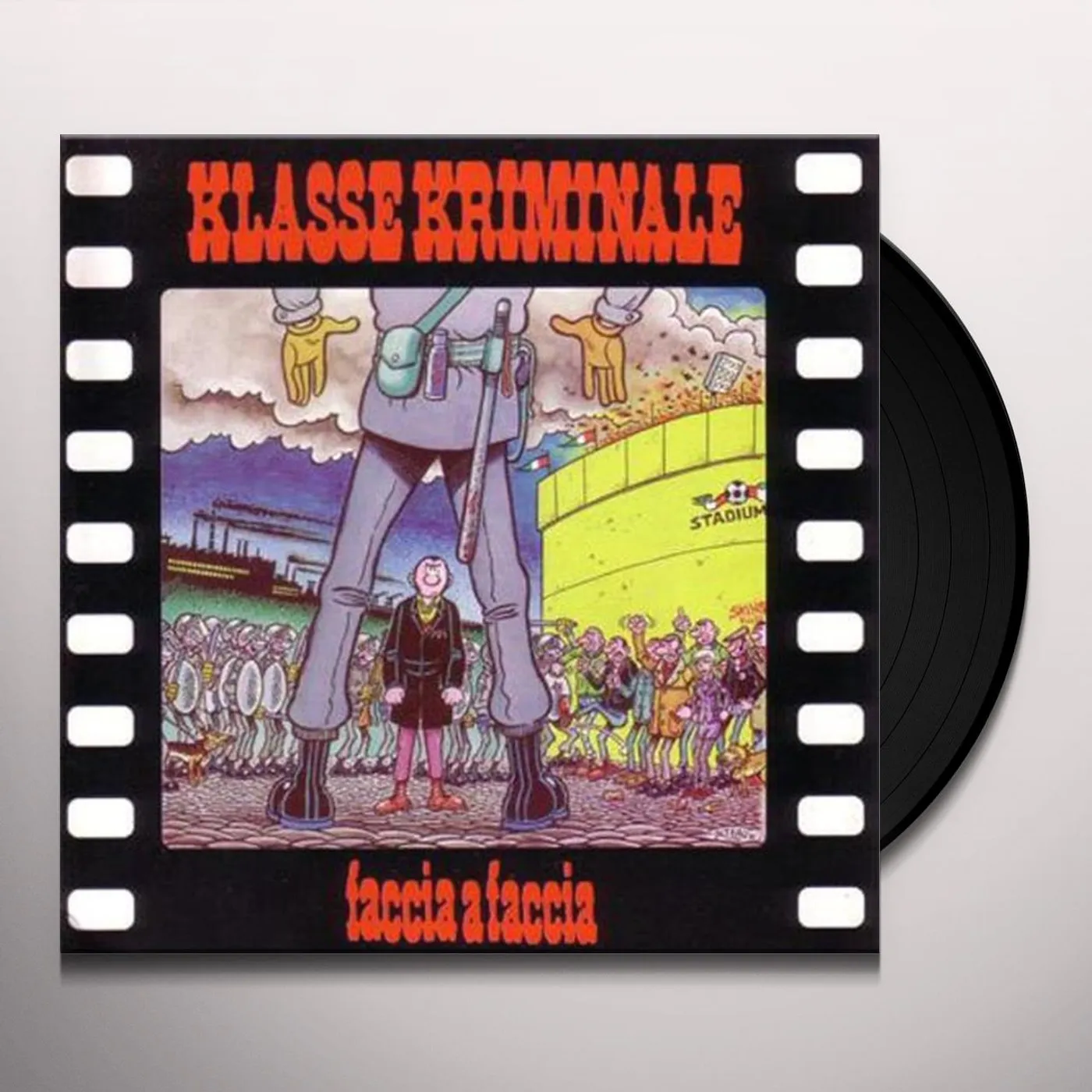 Klasse Kriminale Faccia A Faccia Vinyl Record