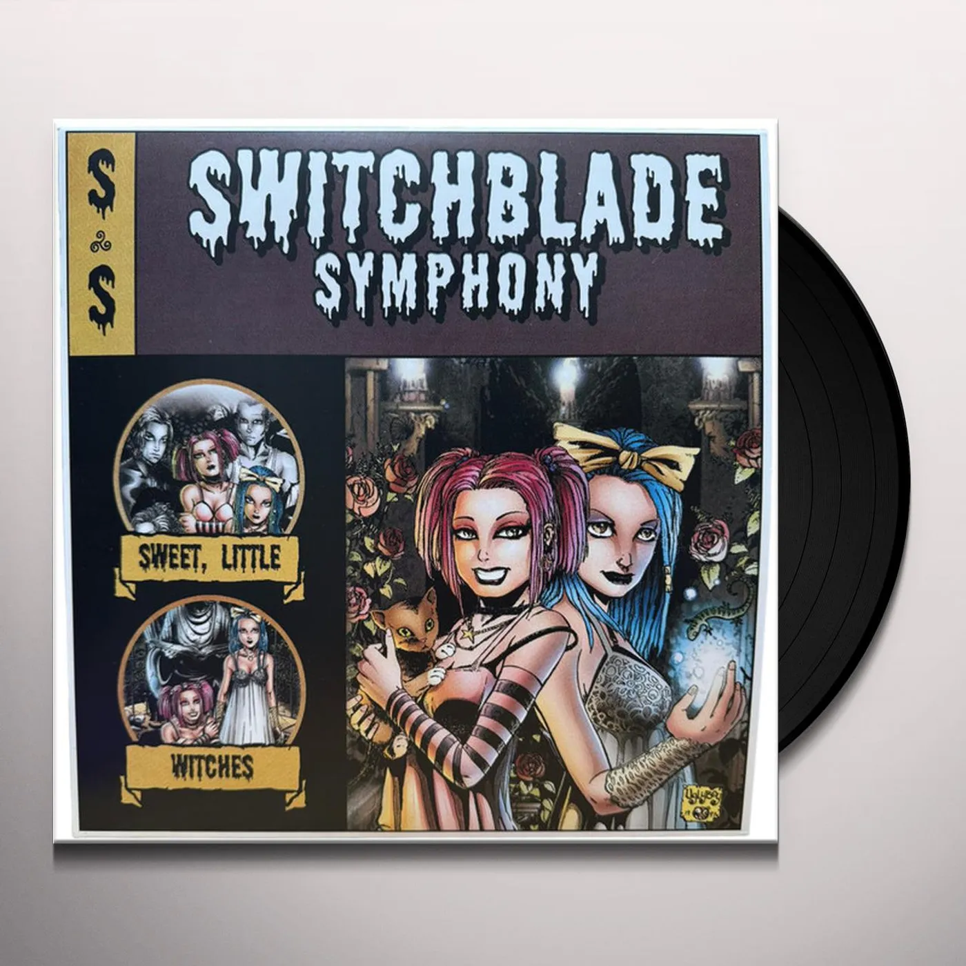 Switchblade Symphony SWEET LITTLE WITCHES - RED Vinyl Record