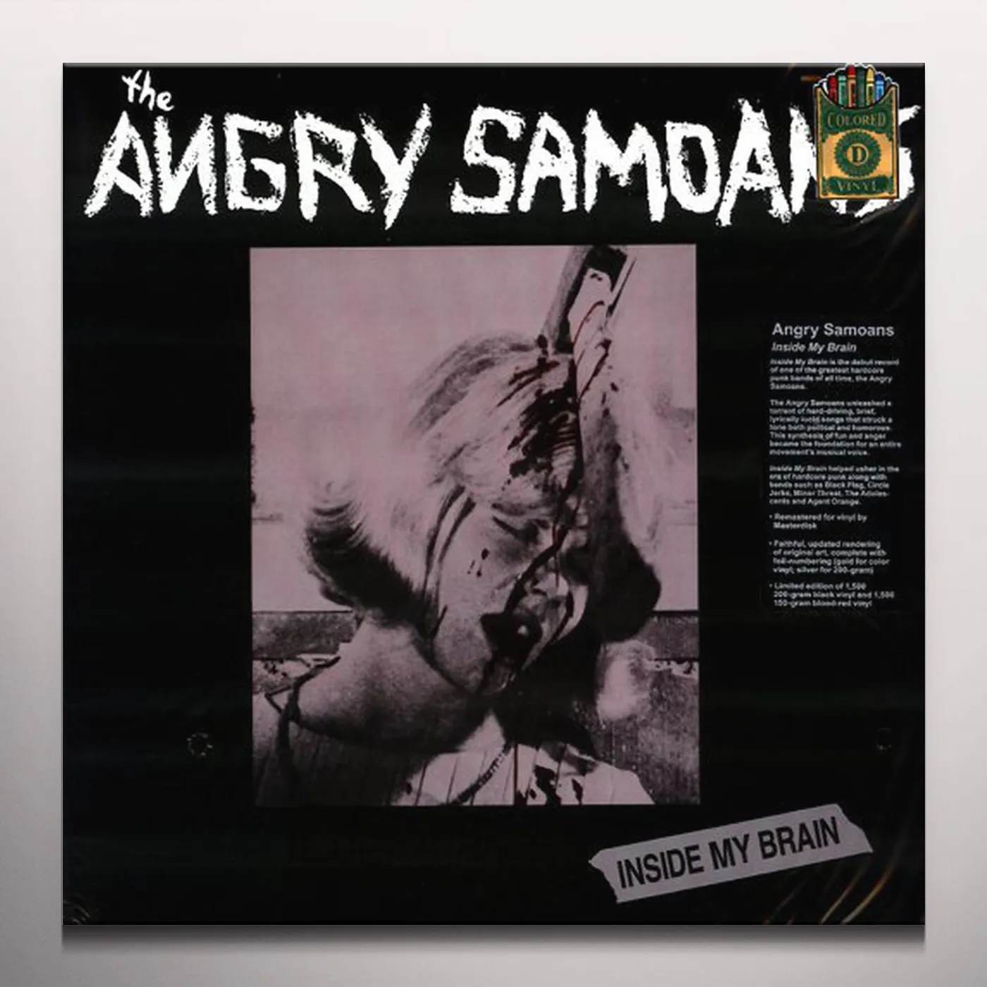 Angry Samoans Inside My Brain Vinyl Record