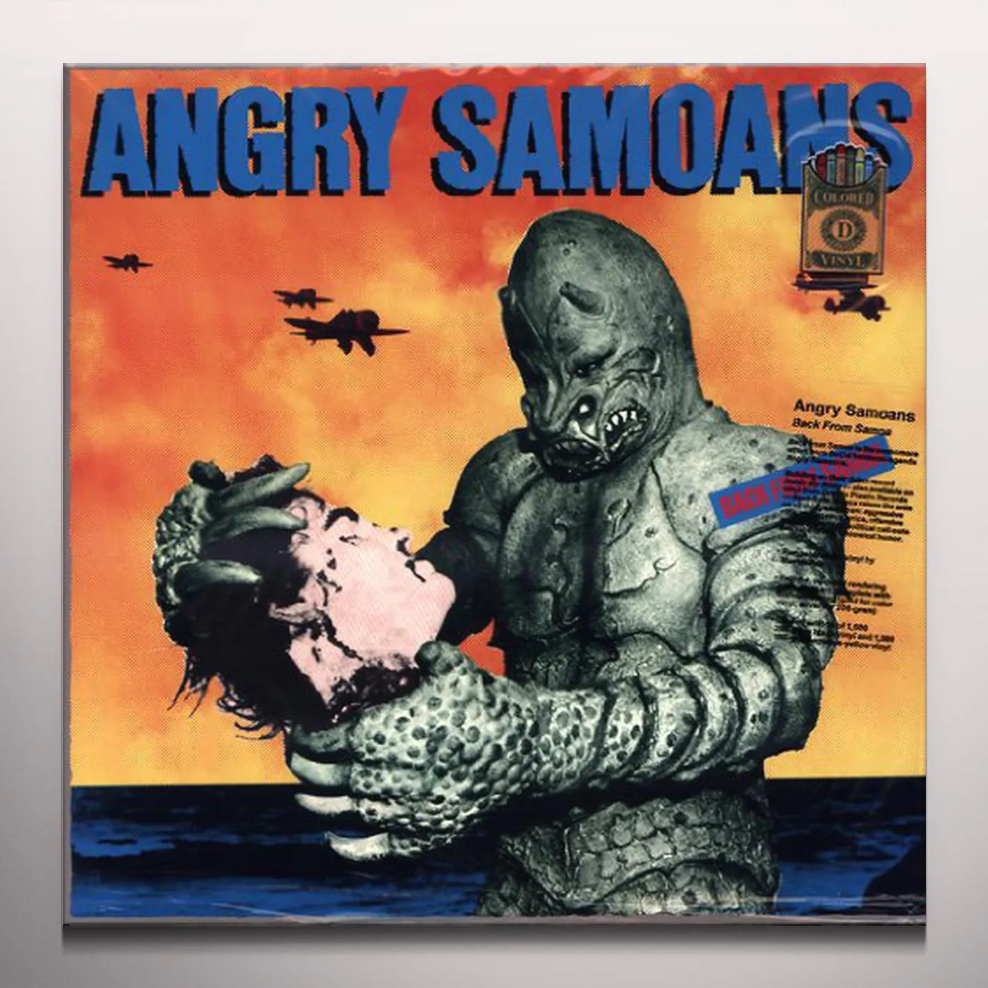 Angry Samoans Back From Samoa Vinyl Record