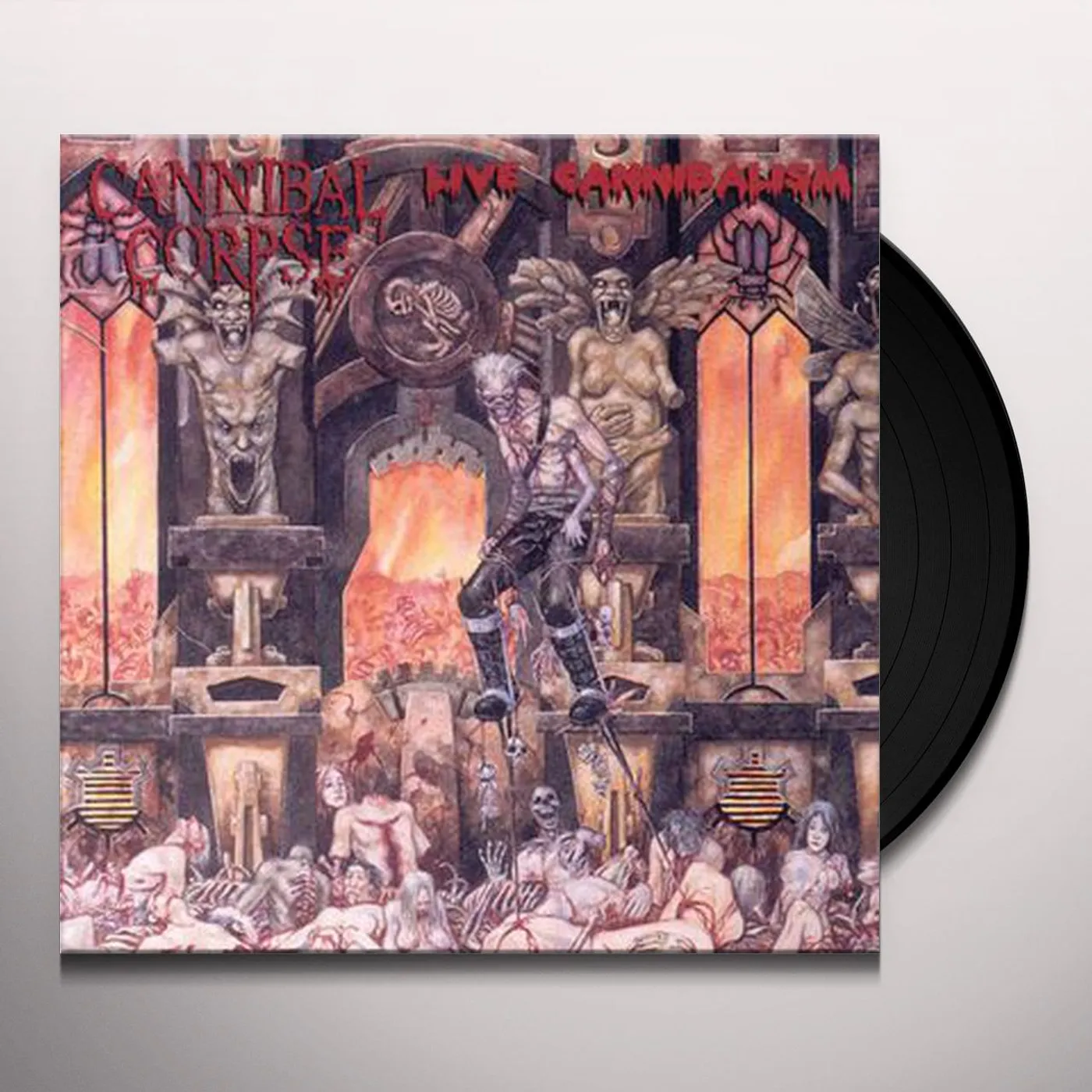 Cannibal Corpse Live Cannibalism Vinyl Record