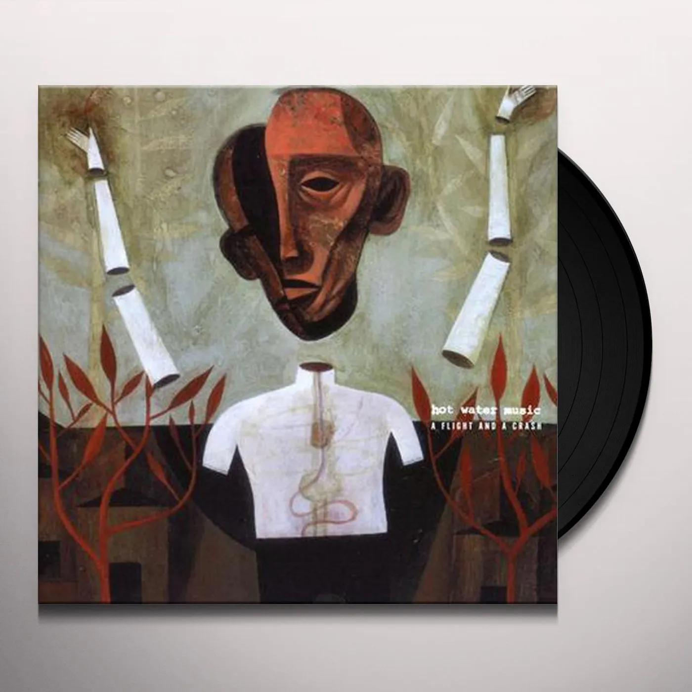 Hot Water Music FLIGHT & A CRASH Vinyl Record