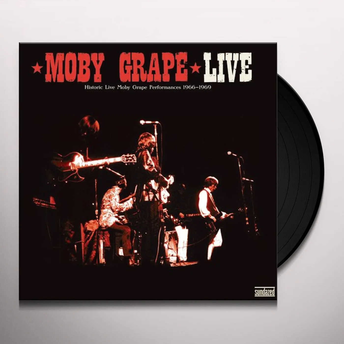 LIVE: HISTORIC LIVE MOBY GRAPE PERFORMANCES 1966 Vinyl Record
