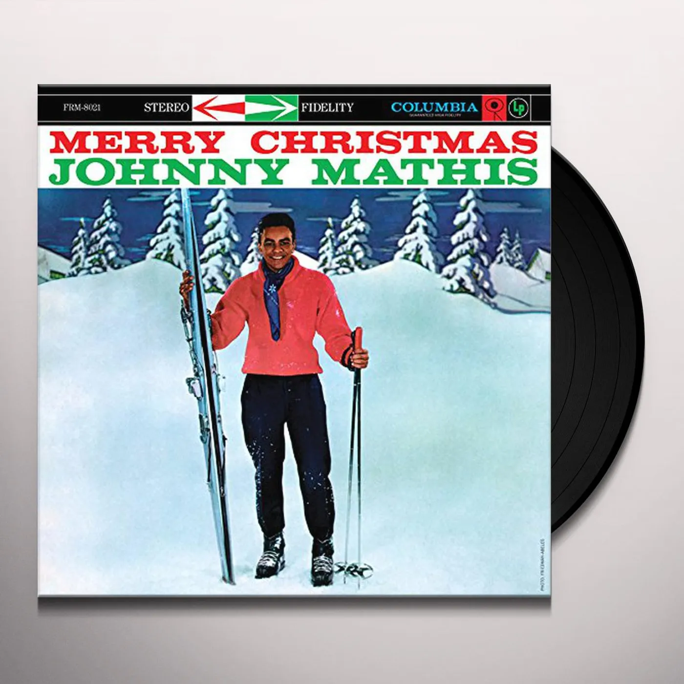 Johnny Mathis Merry Christmas Vinyl Record