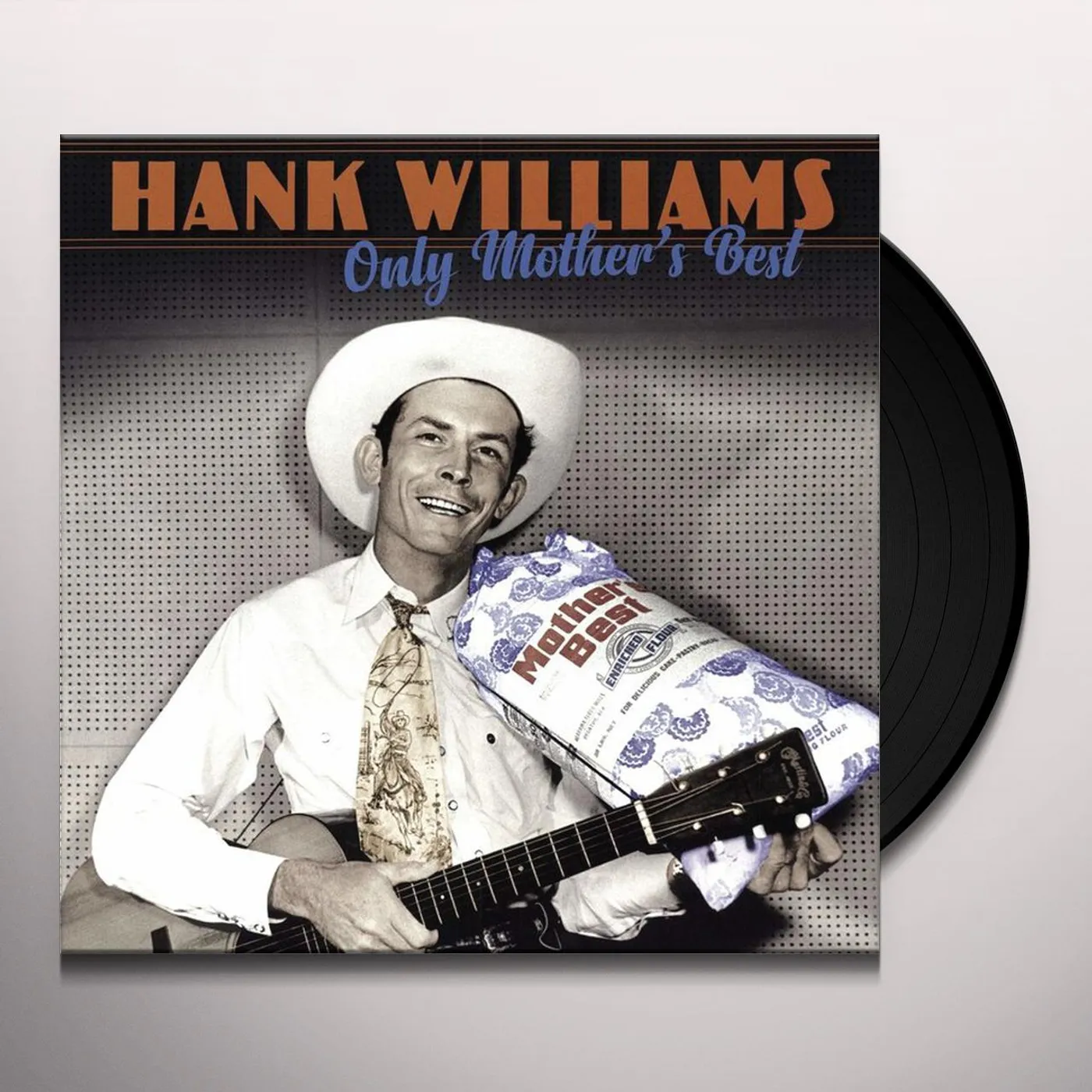 Hank Williams ONLY MOTHER'S BEST Vinyl Record