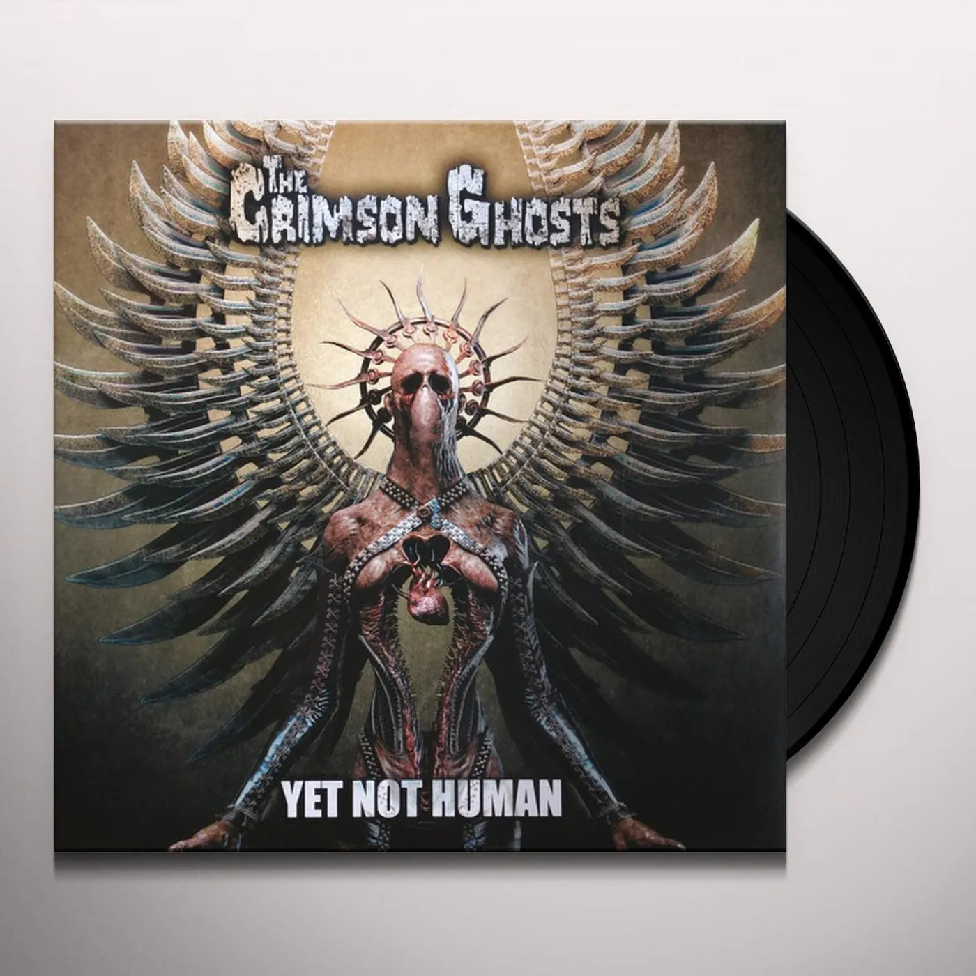 The Crimson Ghosts NOT YET HUMAN Vinyl Record