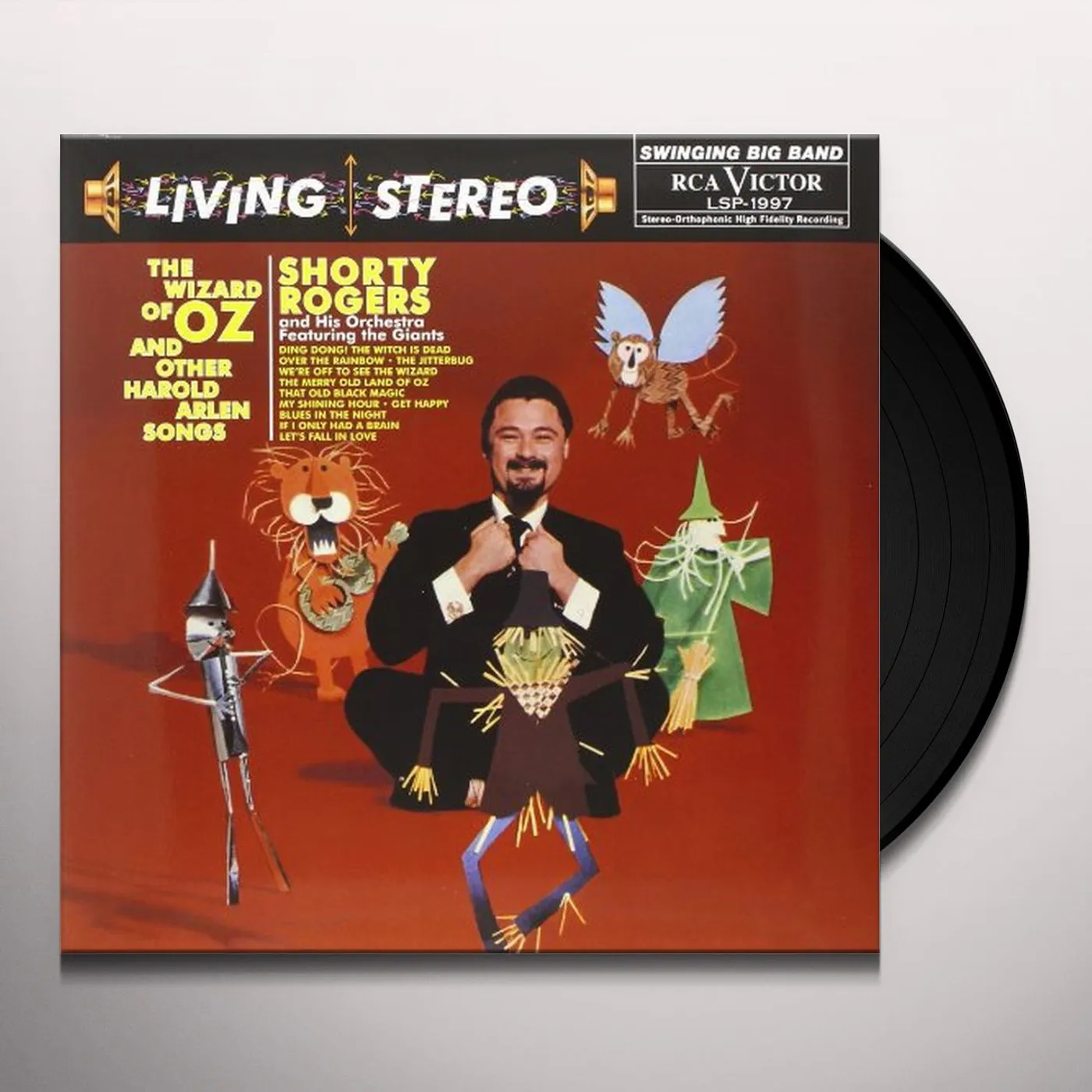 Shorty Rogers And His Orchestra WIZARD OF OZ & OTHER HAROLD ARLEN SONGS Vinyl Record