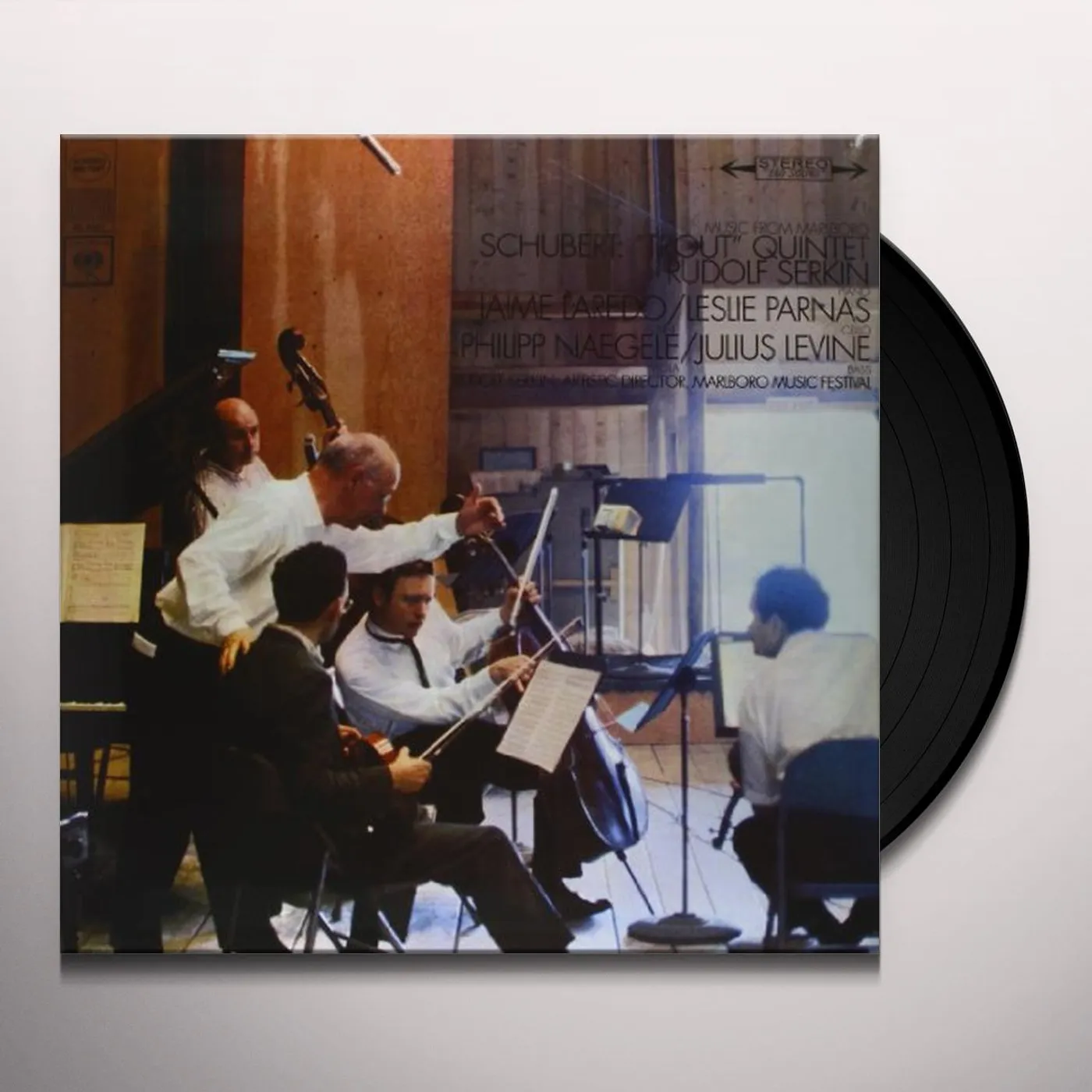 Rudolf Serkin SCHUBERT: TROUT QUINTET Vinyl Record