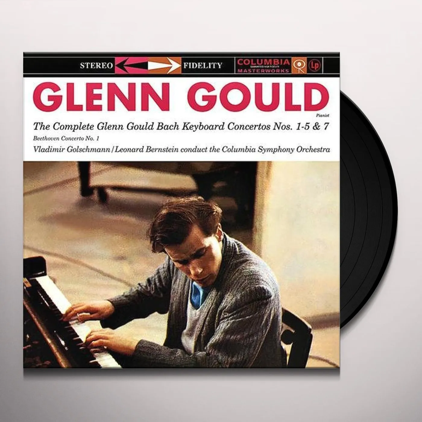 COMPLETE GLENN GOULD BACH KEYBOARD CTOS Vinyl Record