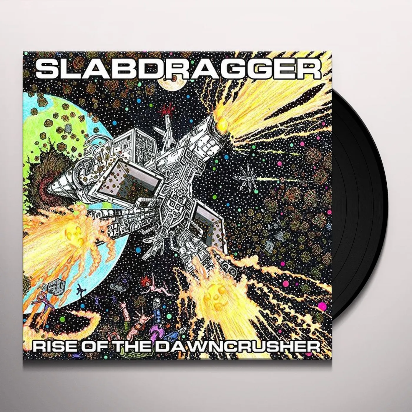Slabdragger Rise Of The Dawncrusher Vinyl Record