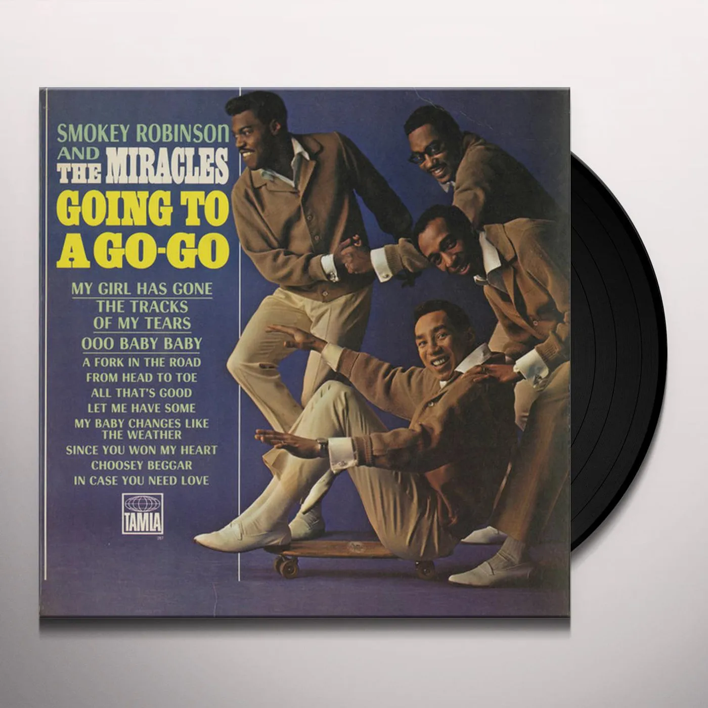 Smokey Robinson GOING TO A GO-GO Vinyl Record