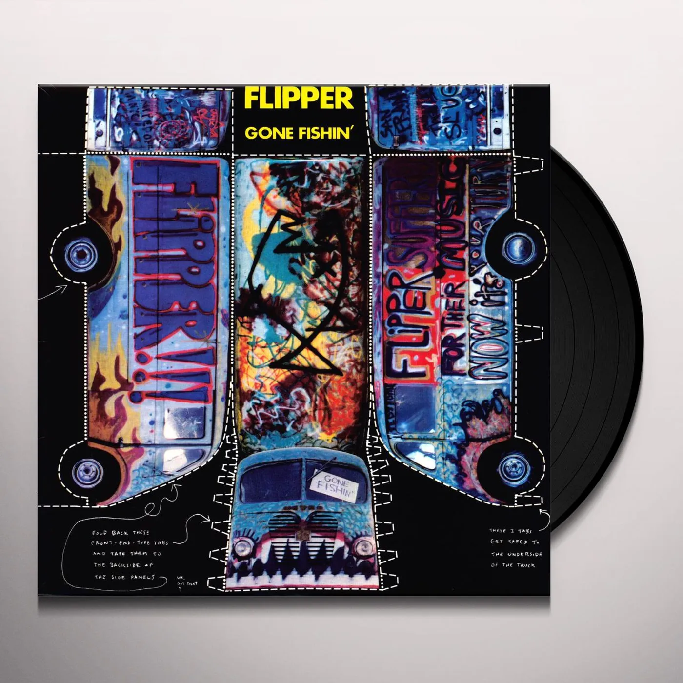 Flipper GONE FISHIN Vinyl Record