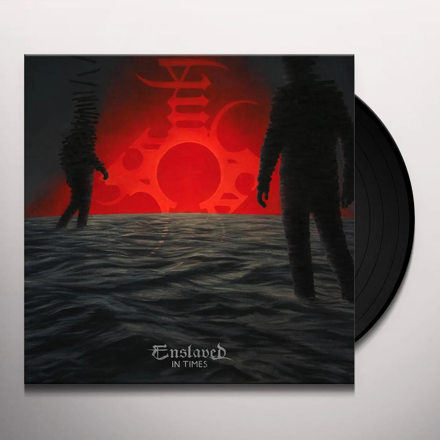 Enslaved IN TIMES (TRANS RED VINYL/2LP) Vinyl Record