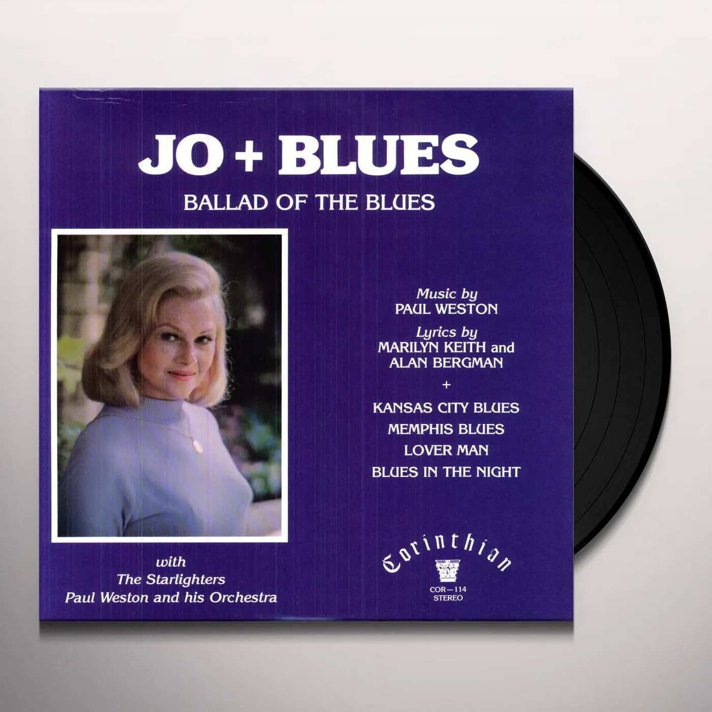 Jo Stafford JO & BLUES Vinyl Record