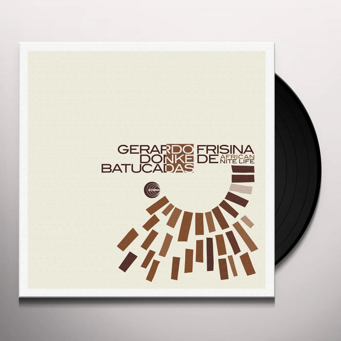 Gerardo Frisina DONKE DE AFRICAN NITE LIFE Vinyl Record
