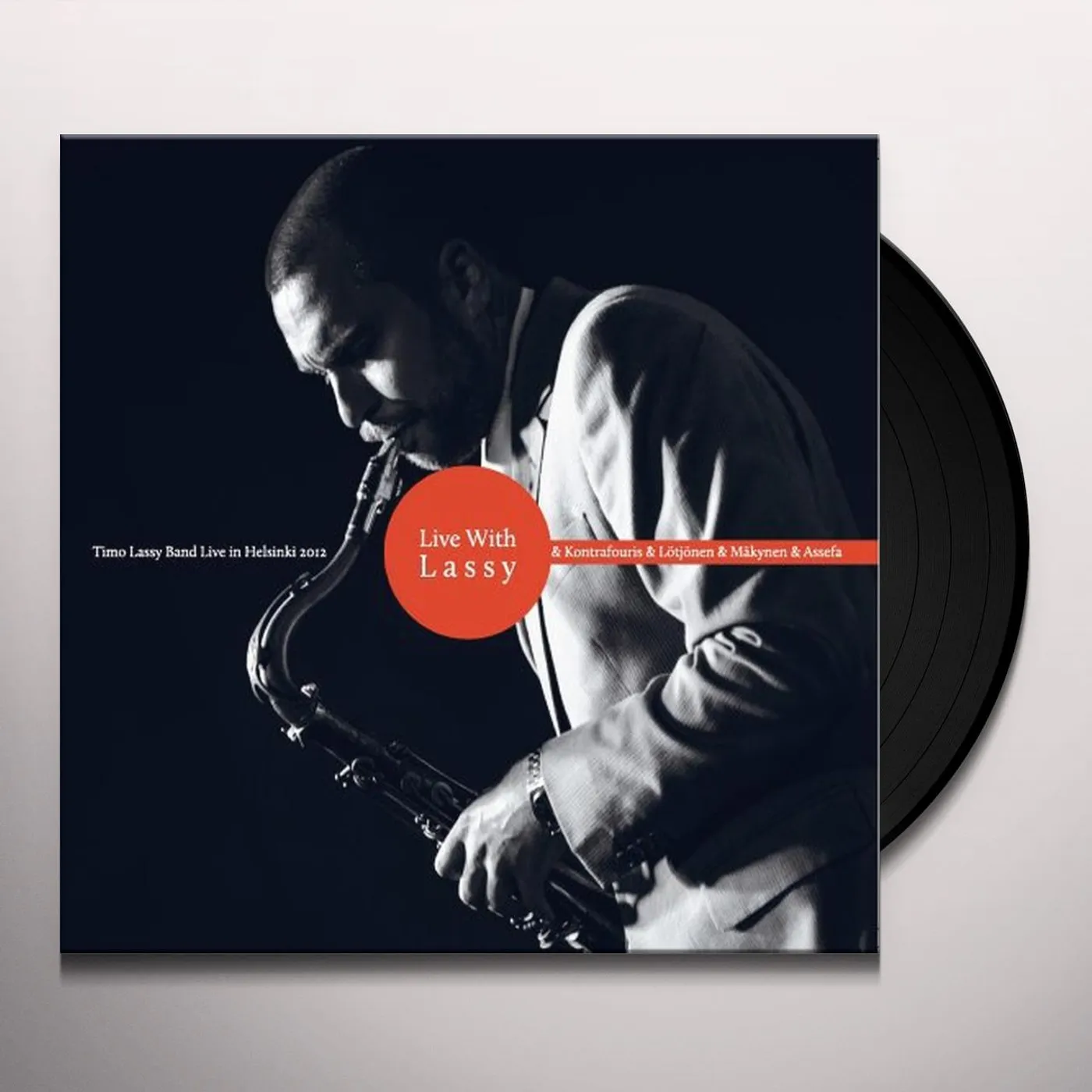 Timo Lassy LIVE WITH LASSY Vinyl Record