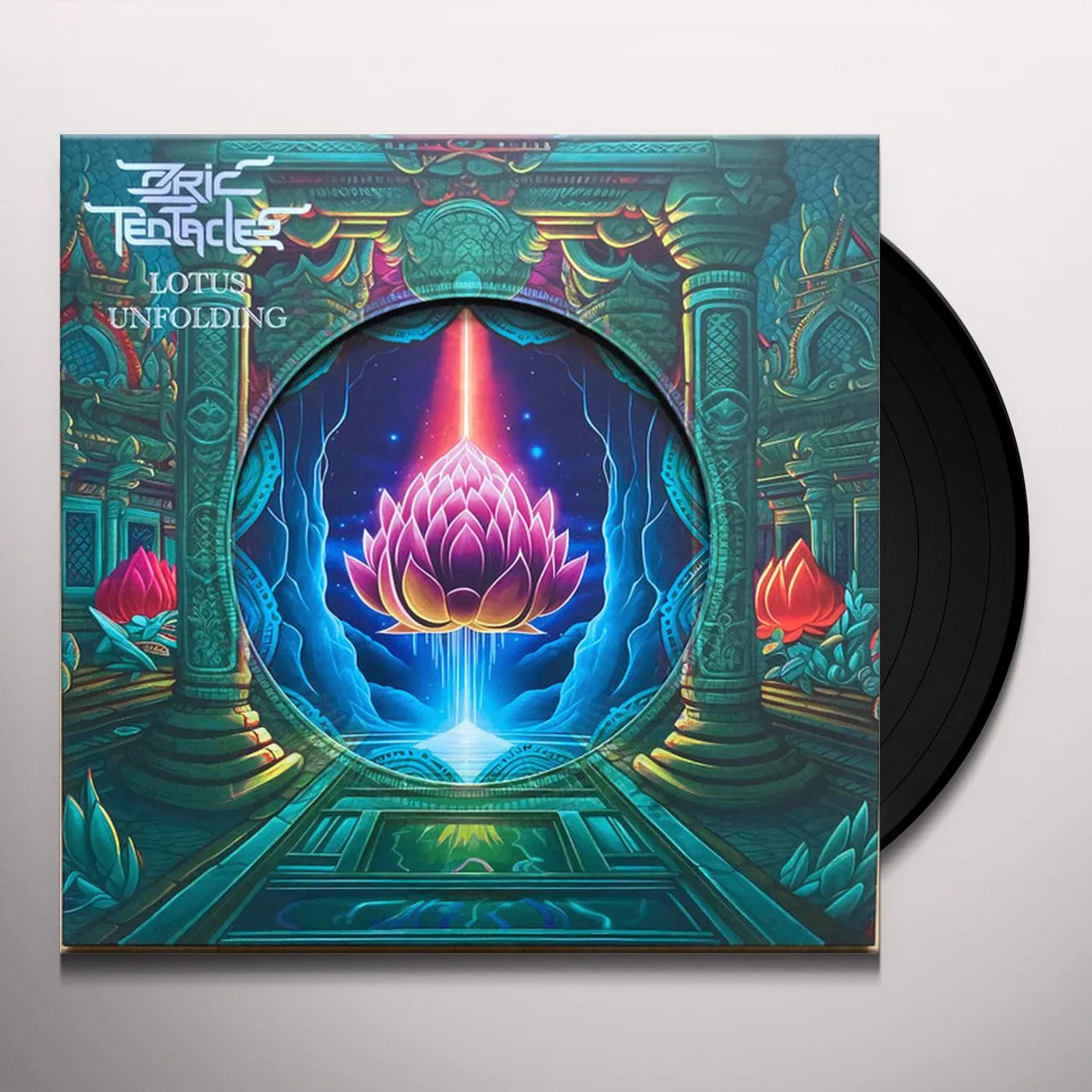 Ozric Tentacles LOTUS UNFOLDING Vinyl Record