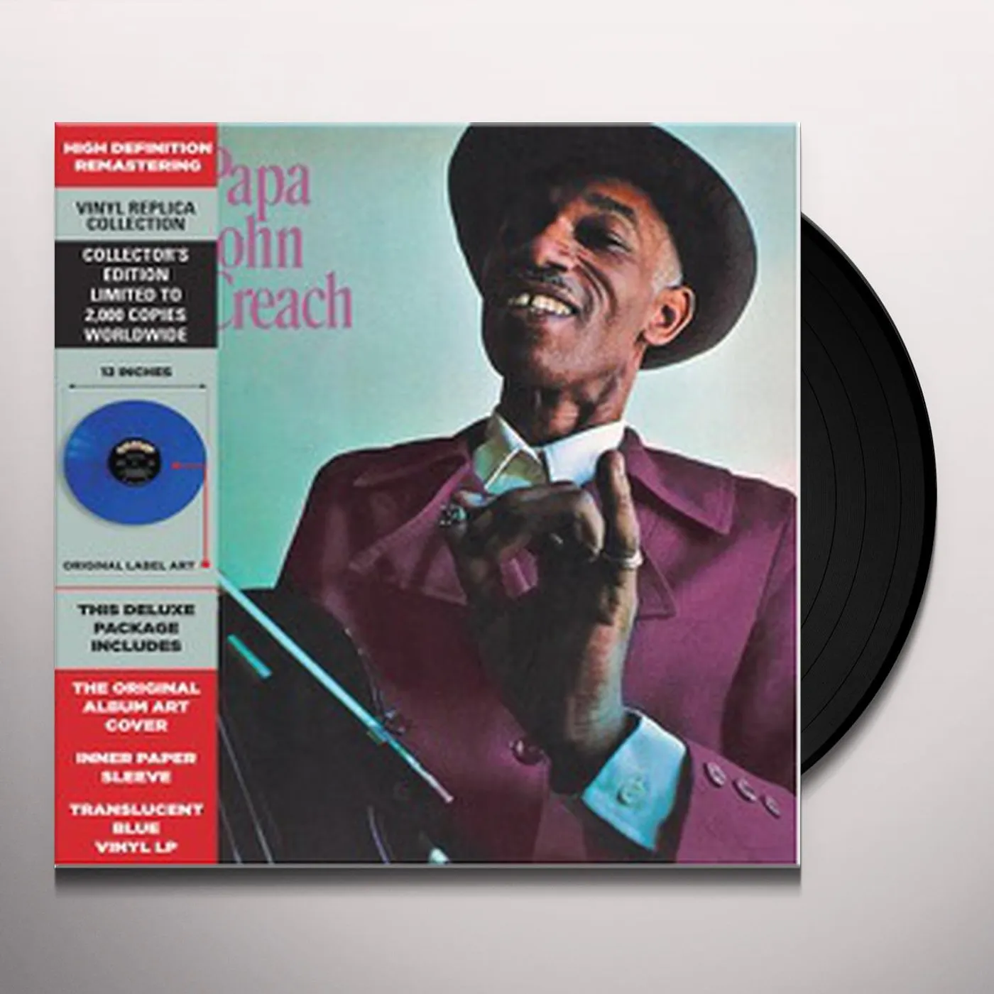 PAPA JOHN CREACH (BLUE VINYL) Vinyl Record