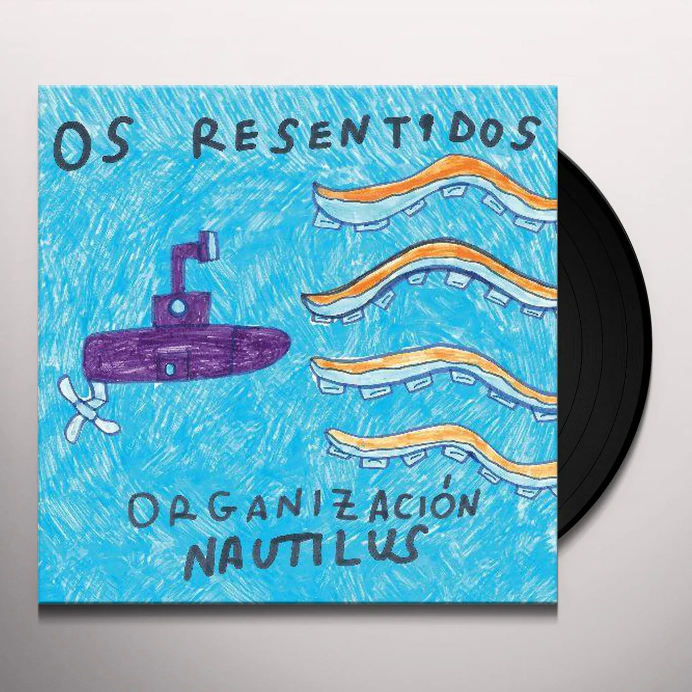 Os Resentidos ORGANIZACION NAUTILUS Vinyl Record