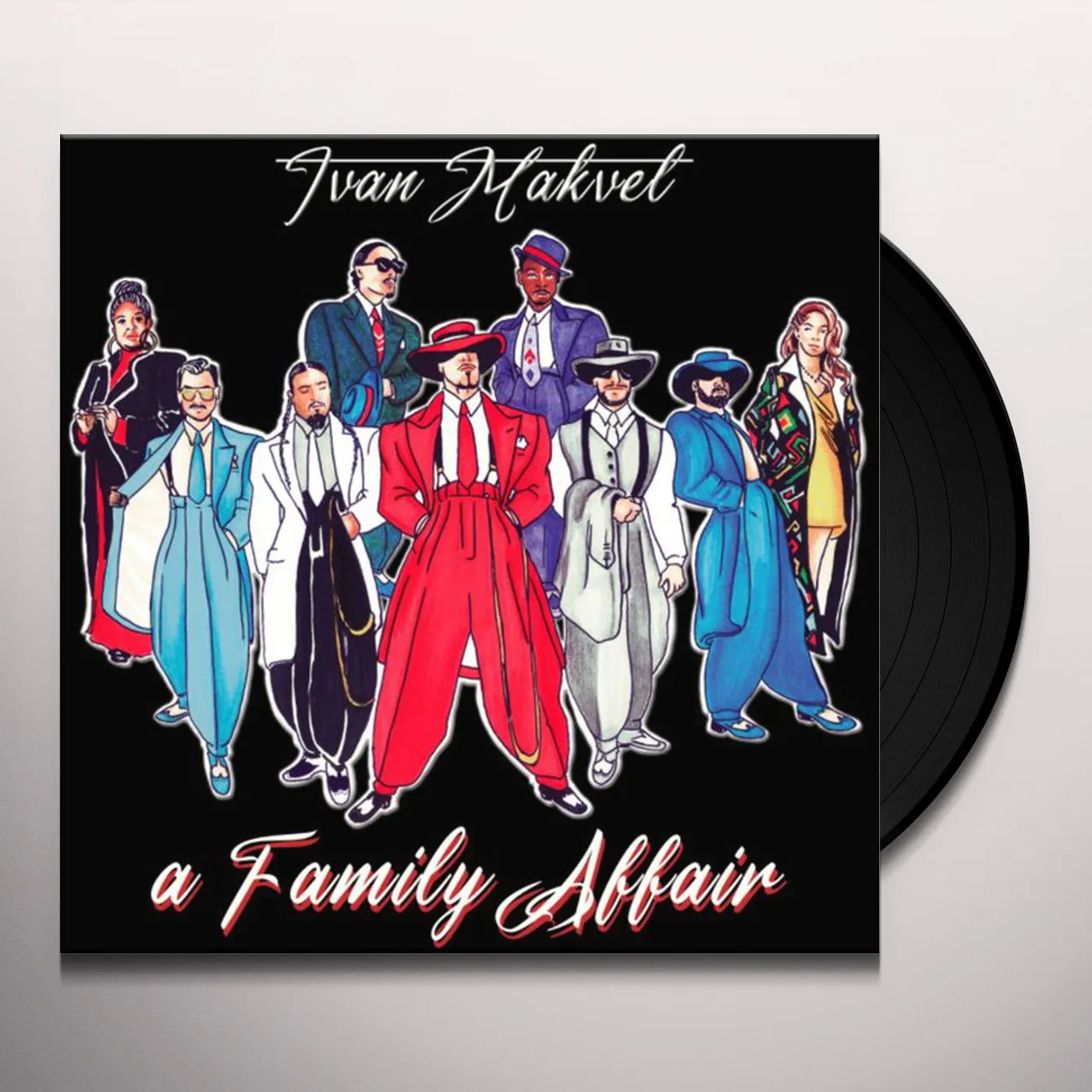 Ivan Makvel FAMILY AFFAIR Vinyl Record